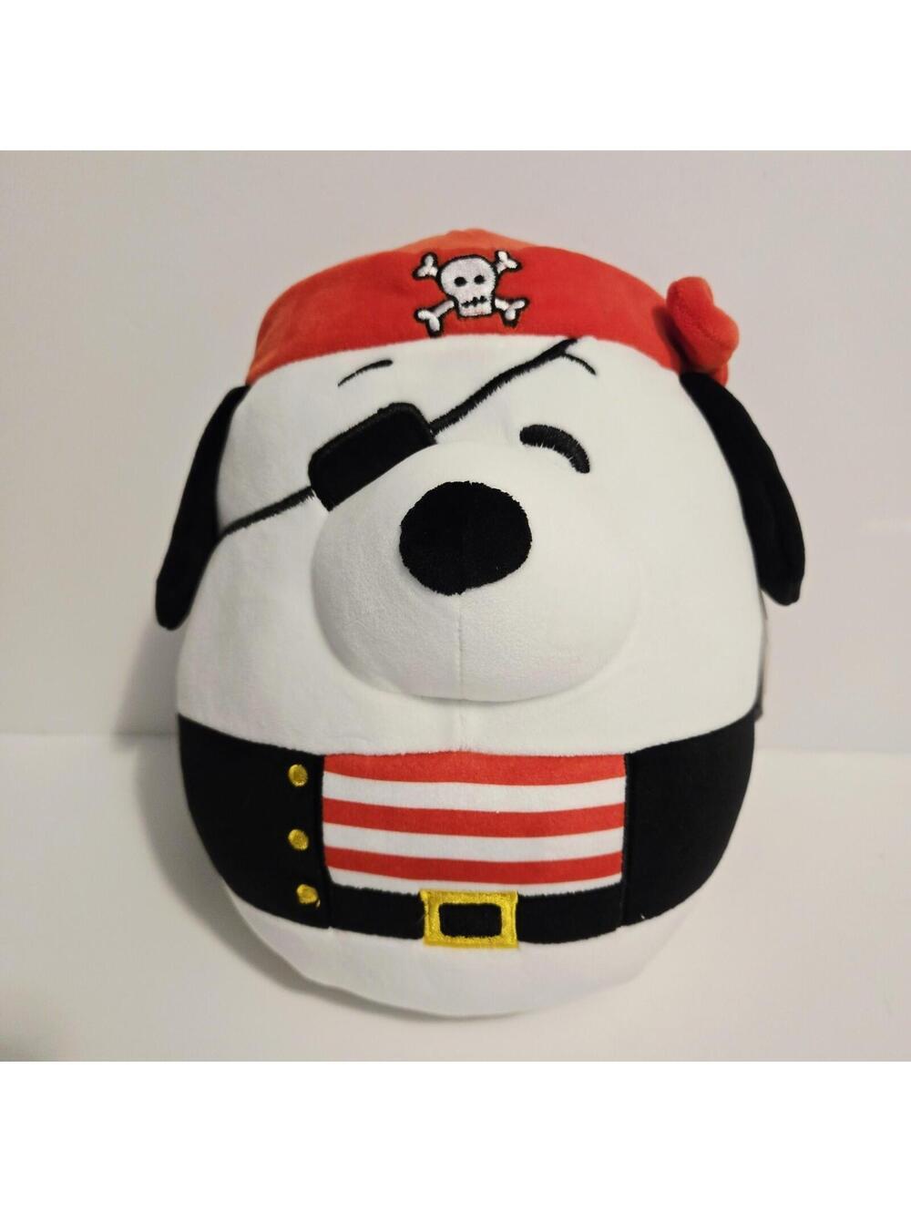 Squishmallows Peanuts Snoopy Pirate Costume Halloween 2025 8 inch Plush NWT